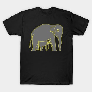 Protect Me - I am a baby elephant. T-Shirt